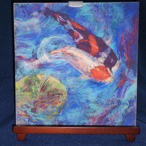 Giclee Print of 'Nishiki Goi' by Lynn Wiley